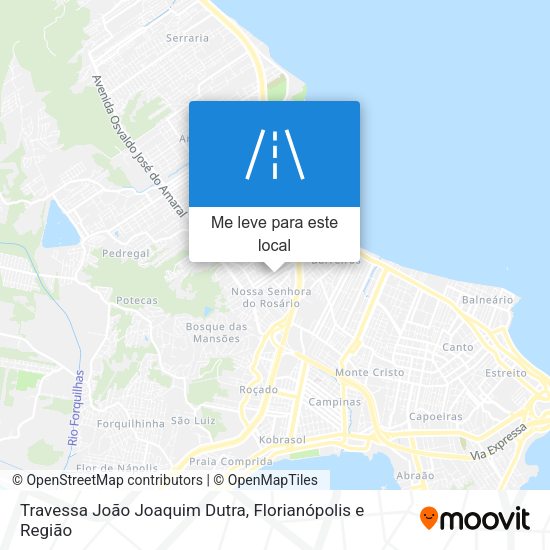 Travessa João Joaquim Dutra mapa