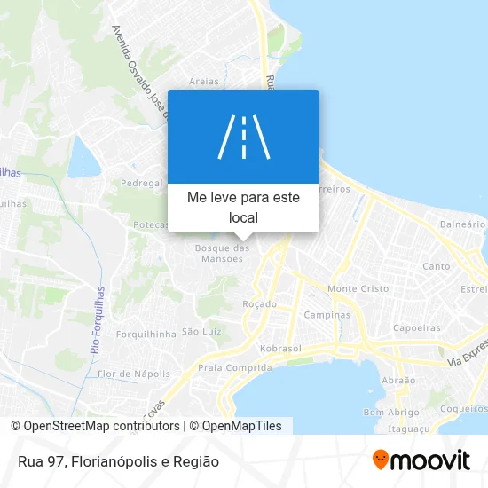 Rua 97 mapa