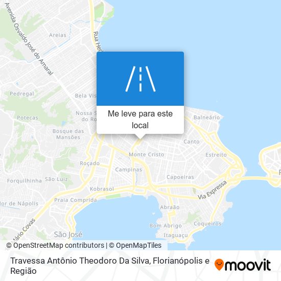 Travessa Antônio Theodoro Da Silva mapa