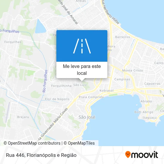 Rua 446 mapa