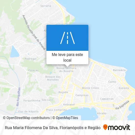 Rua Maria Filomena Da Silva mapa