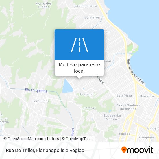 Rua Do Triller mapa