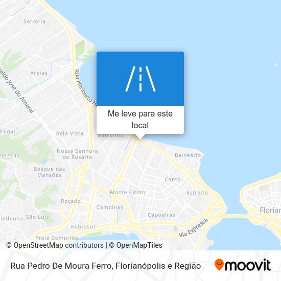 Rua Pedro De Moura Ferro mapa
