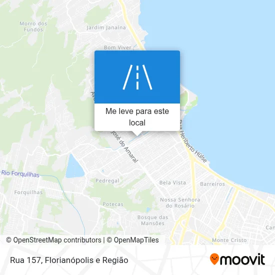 Rua 157 mapa