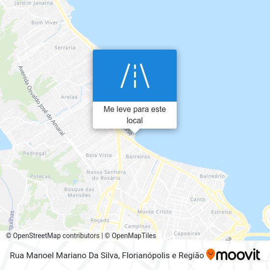 Rua Manoel Mariano Da Silva mapa