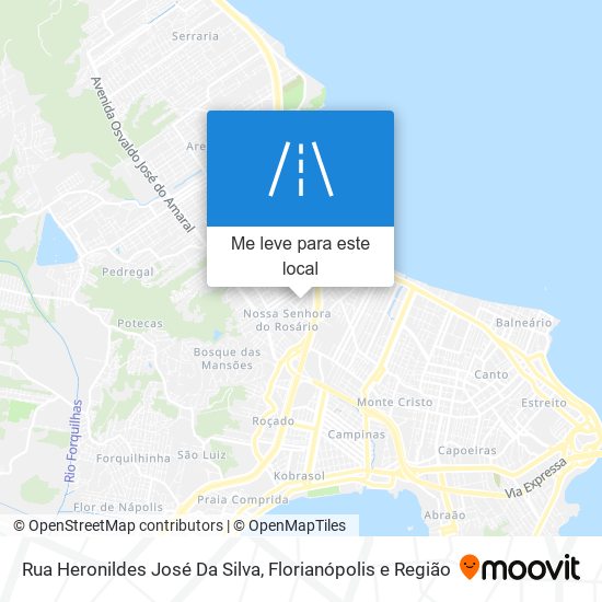 Rua Heronildes José Da Silva mapa