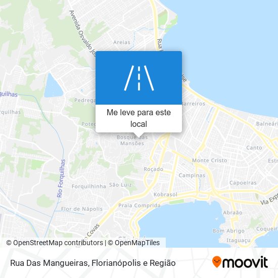 Rua Das Mangueiras mapa