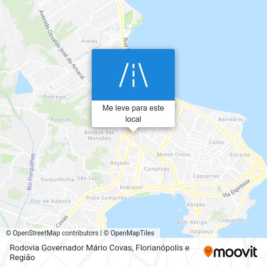 Rodovia Governador Mário Covas mapa