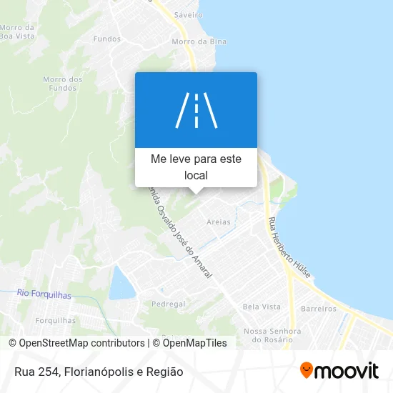 Rua 254 mapa
