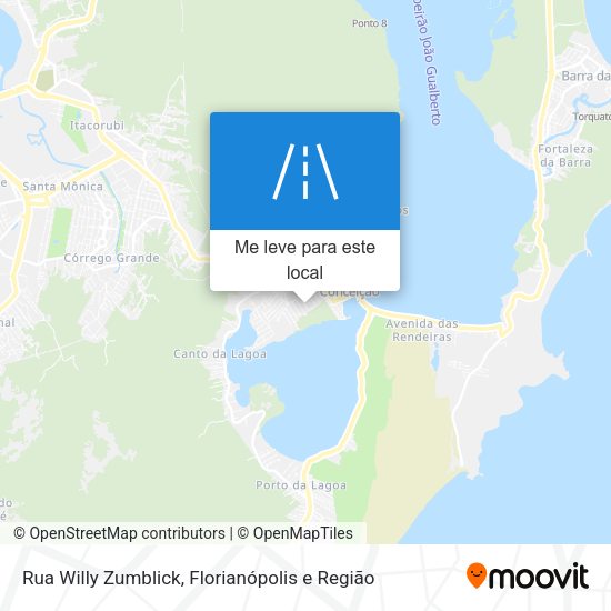 Rua Willy Zumblick mapa