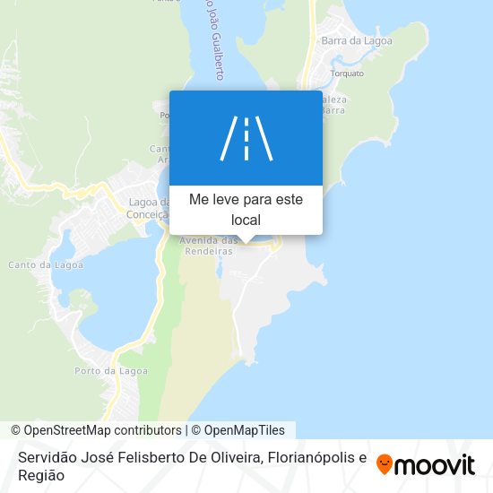 Servidão José Felisberto De Oliveira mapa