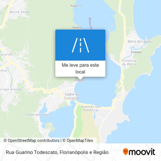Rua Guarino Todescato mapa