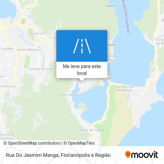 Rua Do Jasmim Manga mapa