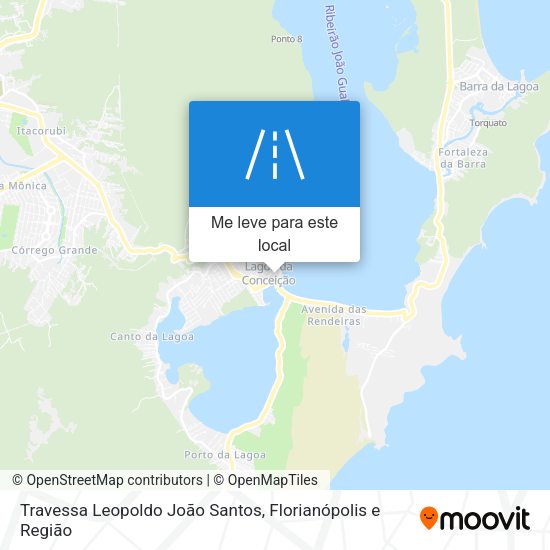 Travessa Leopoldo João Santos mapa