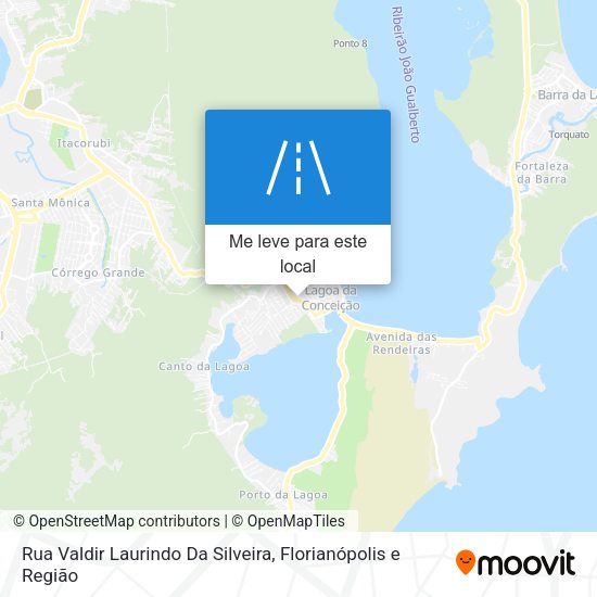 Rua Valdir Laurindo Da Silveira mapa