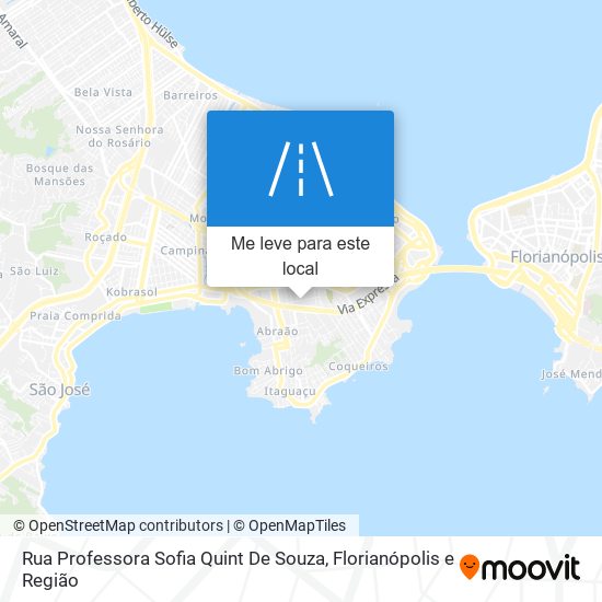 Rua Professora Sofia Quint De Souza mapa