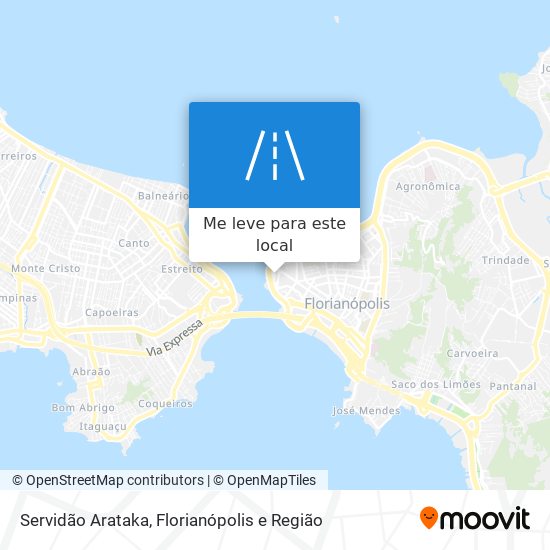 Servidão Arataka mapa