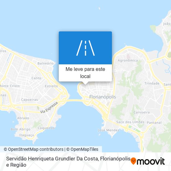 Servidão Henriqueta Grundler Da Costa mapa