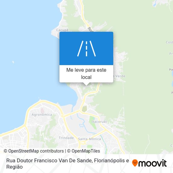 Rua Doutor Francisco Van De Sande mapa