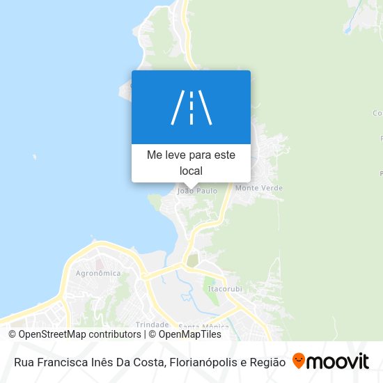 Rua Francisca Inês Da Costa mapa