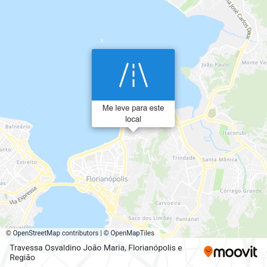 Travessa Osvaldino João Maria mapa