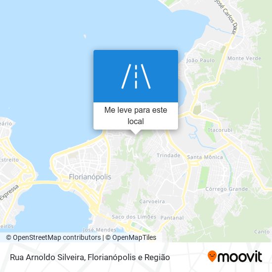 Rua Arnoldo Silveira mapa