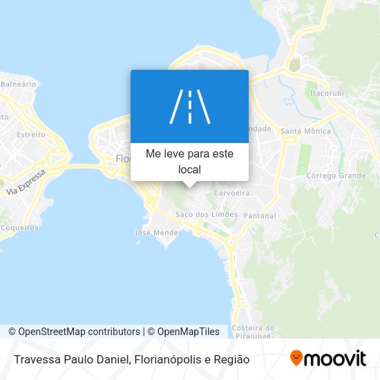 Travessa Paulo Daniel mapa