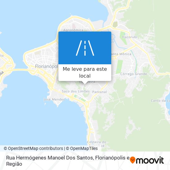 Rua Hermógenes Manoel Dos Santos mapa