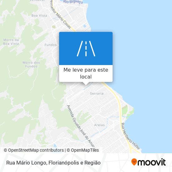 Rua Mário Longo mapa