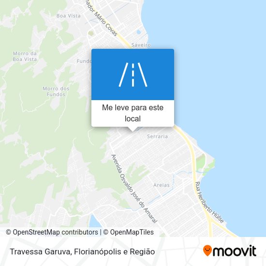 Travessa Garuva mapa