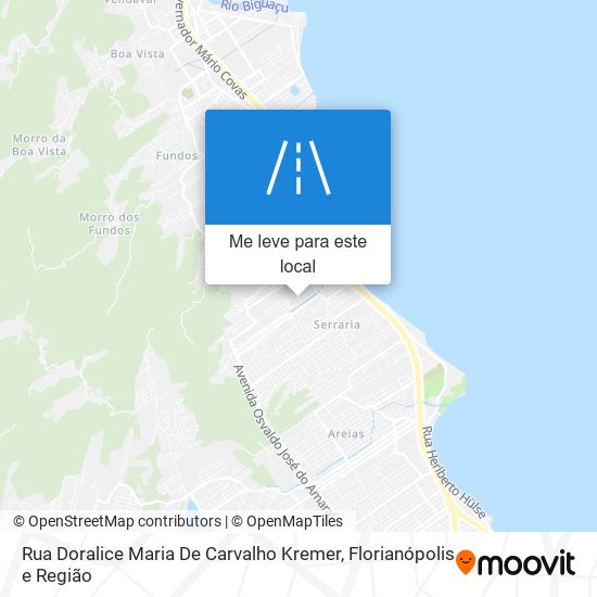 Rua Doralice Maria De Carvalho Kremer mapa