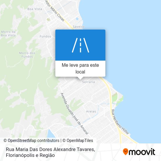 Rua Maria Das Dores Alexandre Tavares mapa