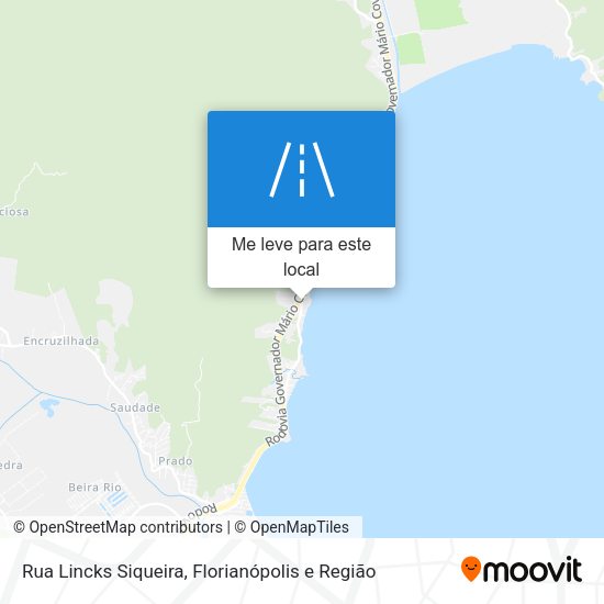 Rua Lincks Siqueira mapa