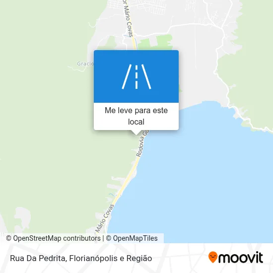 Rua Da Pedrita mapa