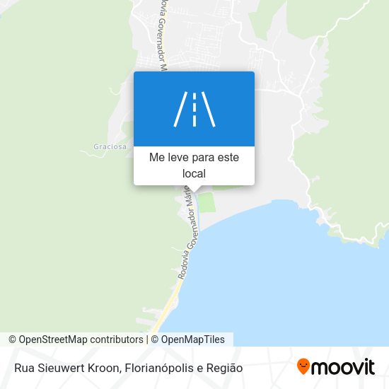 Rua Sieuwert Kroon mapa