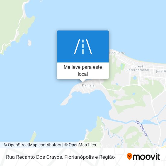 Rua Recanto Dos Cravos mapa