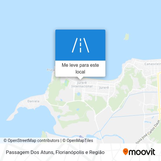 Passagem Dos Atuns mapa