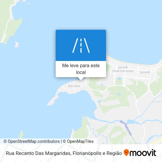 Rua Recanto Das Margaridas mapa