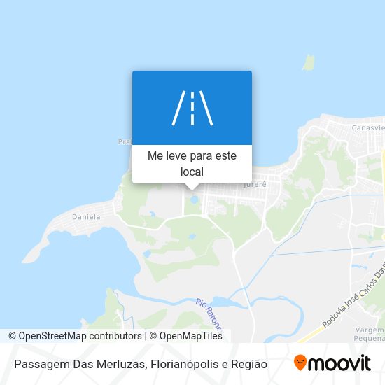 Passagem Das Merluzas mapa