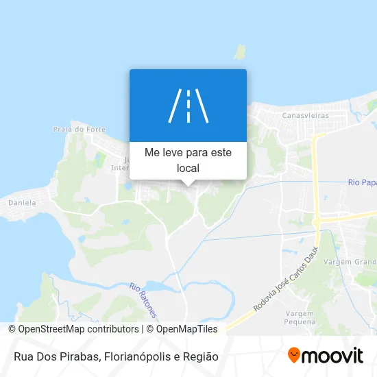 Rua Dos Pirabas mapa
