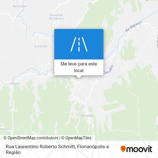 Rua Laurentino Roberto Schmitt mapa