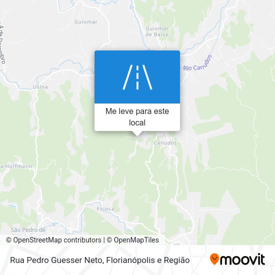 Rua Pedro Guesser Neto mapa