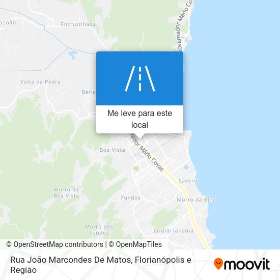 Rua João Marcondes De Matos mapa