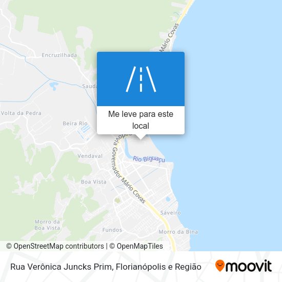 Rua Verônica Juncks Prim mapa