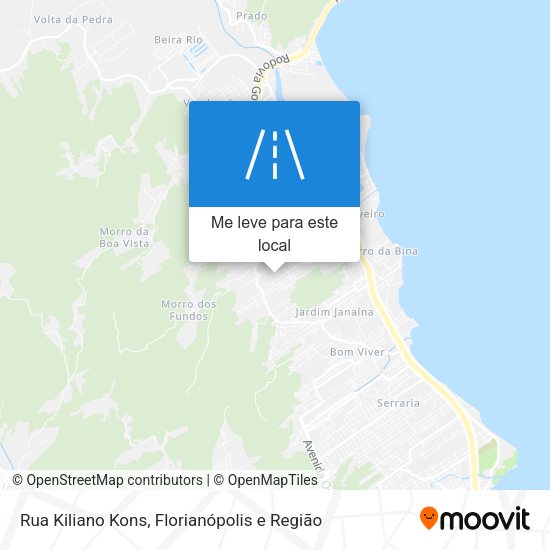 Rua Kiliano Kons mapa