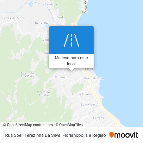 Rua Soeli Terezinha Da Silva mapa