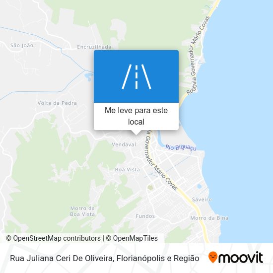 Rua Juliana Ceri De Oliveira mapa