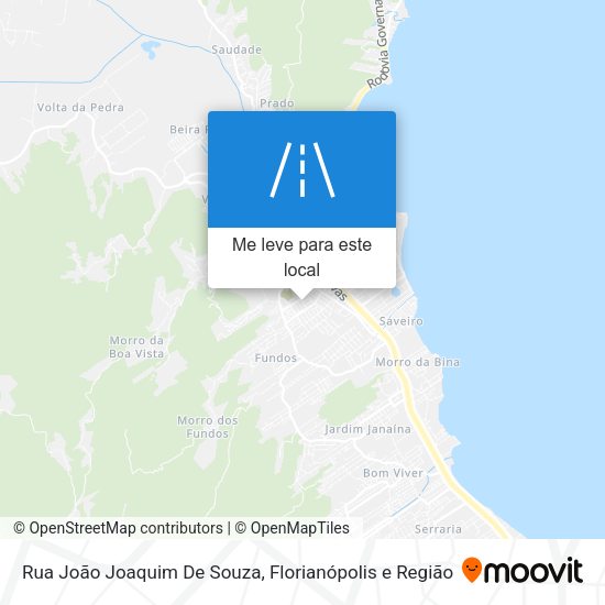 Rua João Joaquim De Souza mapa