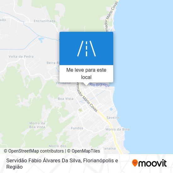 Servidão Fábio Álvares Da Silva mapa
