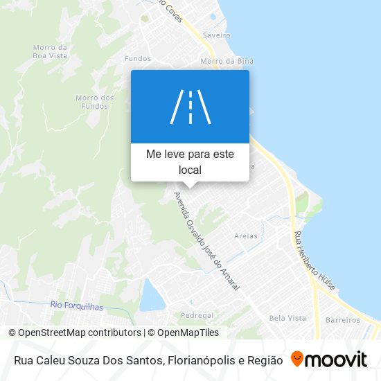 Rua Caleu Souza Dos Santos mapa